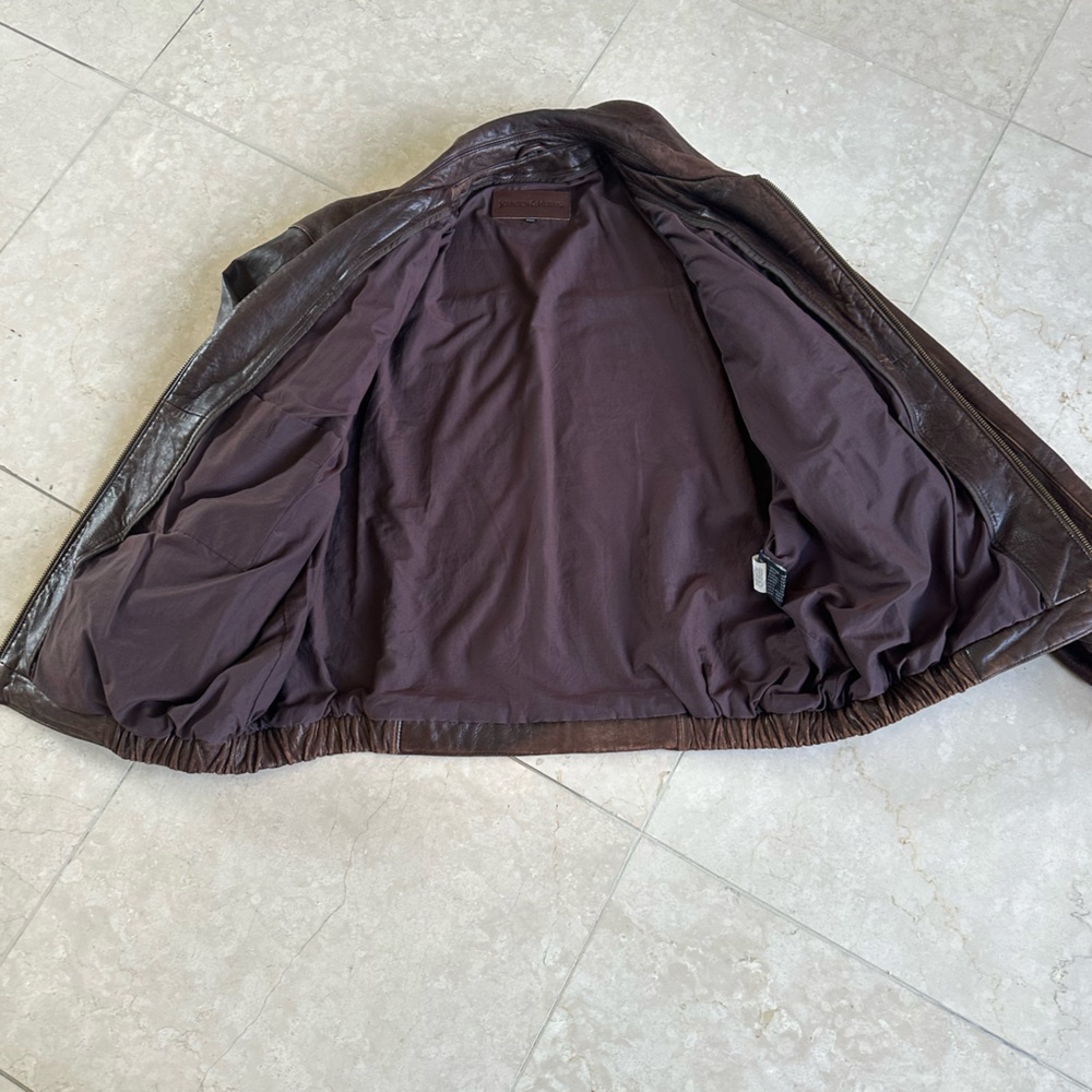Johnston & Murphy Leather Jacket - Picture 4 of 6